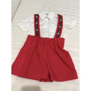 French Toast 3T Toddler Oktoberfest Outfit Bavarian German  Set